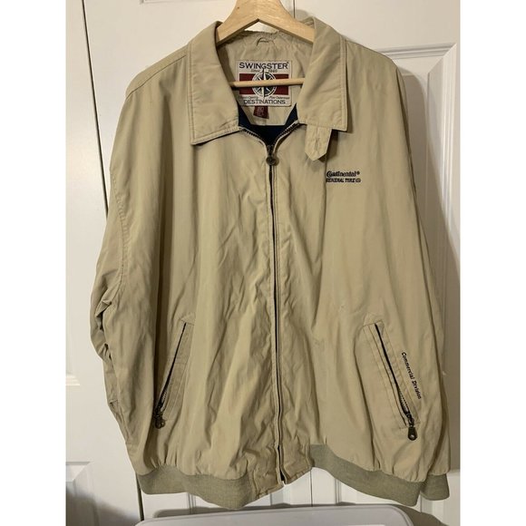 Vintage Swingster Sz‎ XXL Jacket Continental General Tire G Commercial Division - Picture 6 of 10